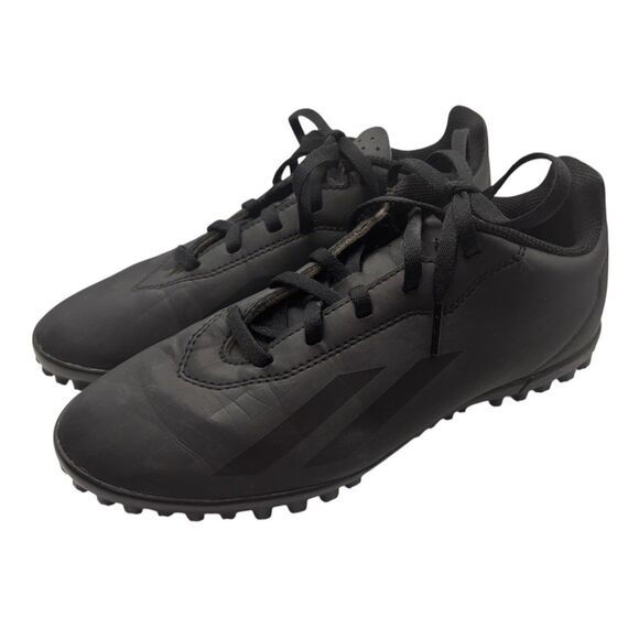 Adidas X Crazyfast.4 TF Black Soccer Turf Shoes Size Boys 4 Youth - Unisex - Picture 2 of 7